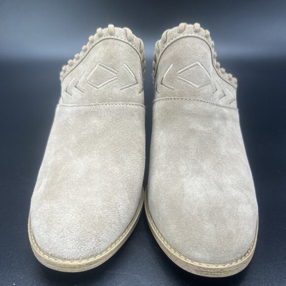 NEW Euro By Sofft Sandy Womens 7.5M Comfort Suede Clogs Mule Stack/Blocked Heel - Picture 4 of 8